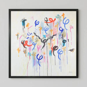 Layers You Don't Notice At First, an Energy Resonant Art abstract painting, by Emanuele Fortunati