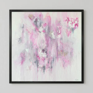 The Softest Wall in the Room, an Energy Resonant Art abstract painting, by Emanuele Fortunati
