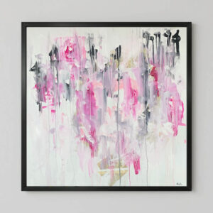 Still Standing, an Energy Resonant Art abstract painting, by Emanuele Fortunati