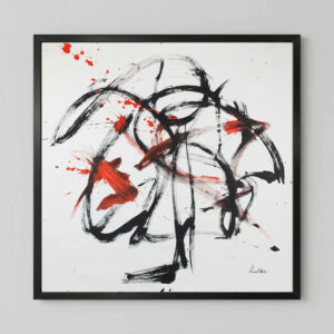Unapologetically., an Energy Resonant Art abstract painting, by Emanuele Fortunati
