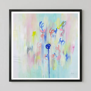 Take a Breath, an Energy Resonant Art abstract painting, by Emanuele Fortunati