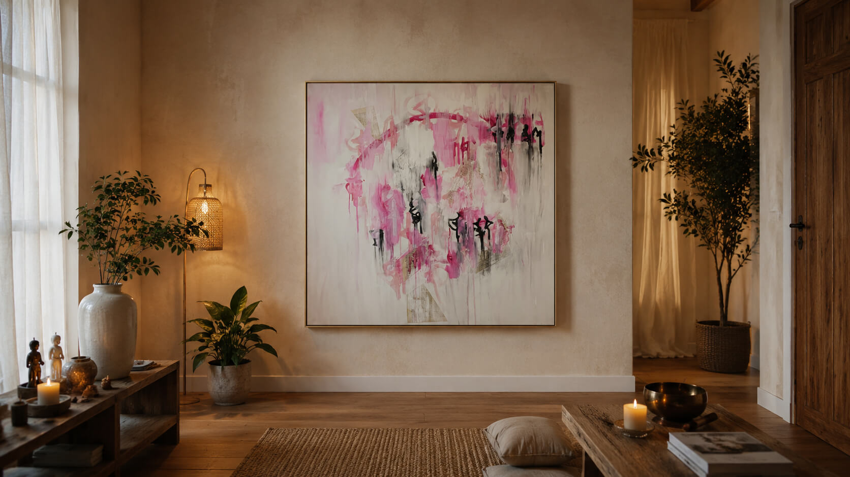 An original work by Emanuele Fortunati in an envisioned holistic centre